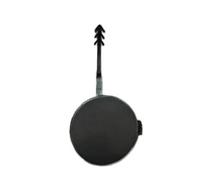 Auto Front Bumper Towing Tow Hook Eye Cover Cap For A4 B8 2009 2010 2011 2012 8K0807241 8K0807241GRU Car Towing Eye(Gray)