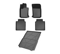 Auto Front Rear Row Floor Mats For Panamera For 971 2017-2022 Auto Car Floor Mats All-Weather TPE Foot Odorless Pad Tray Mat Interior Accessories