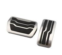 Auto Gas Pedal For Focus 2 3 4 MK2 MK3 MK4 For Kuga For Escape RS ST 2005-2017 Stainless Steel Car Pedals Clutch Gas Brake Pedal Cover Set Pads Foot Accelerator Rest Pedal(AT)