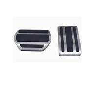 Auto Gas Pedal For Peugeot 3008 T84 508 W23 SW 2010-2017 Rubber Anti-Slip Stainless steel Footrest Foot Cover Accessories Accelerator Brake Pedal(AT 2pcs)