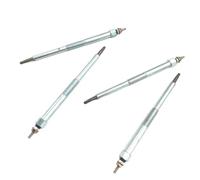 Auto Glow Plug kit Compatible With Nissan For Almera 2.2 DCi 2000-2016 For Navara D40 2.5 DCi 2005-2015 0100800031 Engine Diesel Glow Plug Car Part