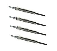 Auto Glow Plugs Compatible With NISSAN For QASHQAI II VAN For PULSAR Hatchback 2011 2012 2013 2014 2015 4 PCS Heater Glow Plugs Maintenance Kit 4.4V