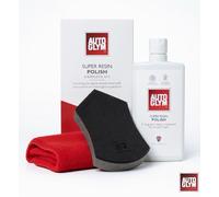 Auto Glym Super Resin Polish Complete Kit - Scratch Remover Applicator Cloth
