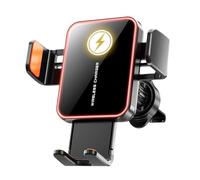 Auto Handyhalter Ladegerät - Kabellose Handyhalterung mit Ladefunktion | 360° Drehbare Navigationshalterung für Armaturenbrett & Lüftung, Induktiver Schnelllader für SUV Kombi & PKW Sicherer Halt
