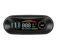 Auto Head Up Display Car GPS Speedometer Windshield Inclinometer Latitude HUD Display Speed Projector Anti Fatigue Driving Alarm