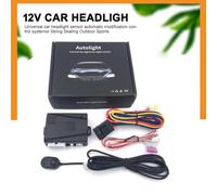 Auto Headlamp Sensor System for Car with Adjustable Light Detection | Features adjustable sensitivity and multiple modes including night, tunnel, and garage detection for reliable illumination