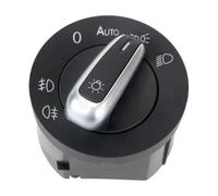 Auto Headlamp Switch Compatible With For JETTA For GLI For MK5 2006-2015 Car Headlight Switch Trim Frame Ring Knob Ring Trim Cover