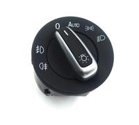 Auto Headlamp Switch Compatible With Vw For Golf 2003 2004 2005 2006 2007 2008 2009 2010 2011 2012 1 Pcs Auto Headlight Switch Senso 3C8 941 431 A