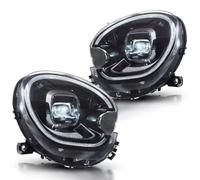 Auto Headlight Assemblies Compatible With Mini For Cooper For Countryman For R60 2010 2011 2012 2013 2014 2015 2016 DRL Turn Signal High Beam Angel Eye Headlamp