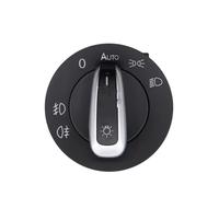 Auto Headlight Head Lamp SwitchHeadlight Switch Sensor for VW For 2006-2015 For Transporter 2010-2015 Car Headlight Switch Fog Lights Control OE：5ND941431B