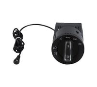 Auto Headlight Head Lamp SwitchHeadlight Switch Sensor for VW For Tiguan For Car Headlight Control Switch Fog Lamp Button Replacement Parts OE：3BD941531