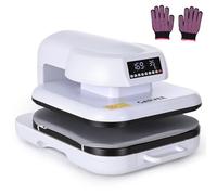 Auto Heat Press Machine, 15x15 Inch for T-Shirt Sublimation