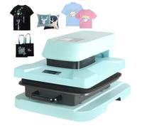 Auto Heat Press Machine - Printing Machine for Sublimation 15" x 15" (38cm x 38cm) - HTV Heat Transfer Vinyl Sublimation Press, Perfect for T Shirts/Fabric/Clothes