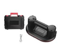 Auto Inflating Double Motor Suction Lifter 300kg Capacity 24cm Diameter LCD Power Monitors Powerful Vacuum Lifting Device Double Motor Electric Suction Cup Lifter