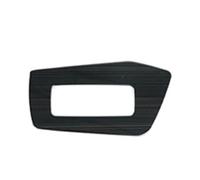 Auto Inner Parts For A6 C8 2019-2022 LHD Interior Accessories Car Headlight Control Button Panel Frame Decorative Cover Trim(Black)