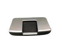 Auto Inner Parts For CR-V 2017 2018 2019 2020 2021 2022 ABS Armrest Box Rear Air USB Condition Vent Cover Trim Decorative Interior Styling Cover(B Silver)