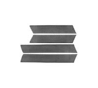 Auto Inner Parts For CRV 2007 2008 2009 2010 2011 Soft Carbon Fiber Car Door Window Panel Strip Cover Trim Decoration