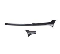 Auto Inner Parts For Toyota For Hilux For Revo For Conquest 2015-2021 2PCS Dashboard Center Console AC Vent Trim Interior Cover(Bamboo right drive)