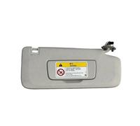 Auto Inner Sunvisor Sun Visor Sun Shade With Mirror Light Compatible For Cadillac CT4 CT5 2021 2022 2023(Gray Right)