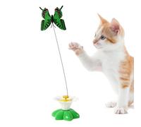 Auto Interactive Cat Toy - Battery-powered Motion Drive, Natural Bird Mimic Action, Fluttering Wing Movement, Enticing friendly Rhythm | Indoor Energy Release During Daily Feline Exercise