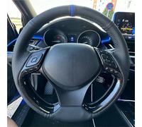 Auto Interior Accessories Car Steering Wheels Cover For Toyota C-HR CHR 2016 2017 2018 2019 Auto Accessories Styling(White Thread)