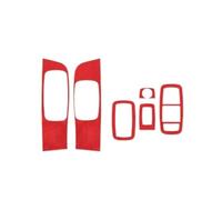 Auto Interior Accessories Compatible with Dodge for Challenger 2015 2016 2017 2018 2019 2020-2023 Car Interior Trim Stickers Window Control Panel