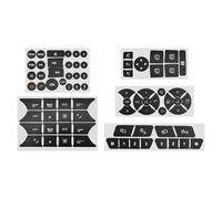 Auto Interior Button Sticker Compatible With Benz For E Class For W212 Car Panel Air Condition Switch Button Decals Set Repair Stickers