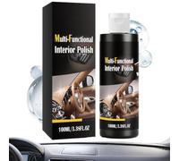 Auto Interior Cleaner | Cleaning Coating Detailing Protectant | 100ml Car Interior Seat Stain Cleaner | for Vehicle Truck SUV Pickup Sedan Seat Door Panel Upholstery Windshield