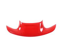 Auto Interior Compatible With Chevrolet For Corvette C7 2014 2015 2016 2017 2018 2019 Car Steering Wheel Cover Trim Sticker Interior(Red)
