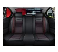 Auto interior Compatible With Fiat For Panda Full Coverage Pu Replacement Car For Seat Covers Upgrade Accessories(Red,Back Row)