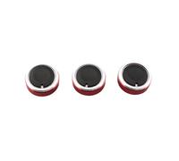 Auto Interior For Focus 2 MK2 For Focus 3 MK3 AC Knob Car Air Conditioning Heat Control Switch Knob 3Pcs Car Interior Trim(Red)