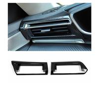 Auto Interior For Peugeot 508 For Allure SW GT 2019 2020 2021 Side Center Dashboard Air Conditional AC Outlet Vent Trim ABS Carbon Fibre Matte Car Interior Accessories