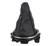 Auto Interior Trim for Honda Fit for jazz 09-15 Gear Lever Cover | Soft touch leather skin, protects original knob, easy to clean, enhances interior style instantly