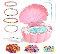 Auto Jewelry Winder - Portable Spinner Kit, Cordless Loader | Creative Beading Device, Hands-Free Gem Threader for Women Men Children Artists Stringing Handmade Pendant Design Fun