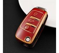 Auto Key Shells Compatible With For A3 8P A4 B7 B8 B5 B9 B6 A1 A5 Q7 Q5 A6 4F C6 C5 C7 C4 For TT Q3 S3 A7 A8 C4 8N 8V 8L RS3 1pcs Car Flip Key Cover Case Shell