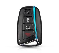 Auto Key Shells Compatible With Hyundai For Azera For Equus For Santa Fe For Genesis 1pcs 3/4 Buttons Car Key Shell Car Remote Key Case Cover