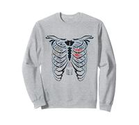 Auto Mechanic Engineer Car Enthusiast Engine Skeleton Sweatshirt