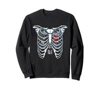 Auto Mechanic Engineer Car Enthusiast Engine Skeleton Sweatshirt