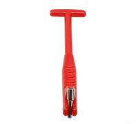 Auto Metal Tube Repair Tool Featuring Tire Valve Stem Puller And Changer For Quick Installation Plus Thread Restorer Red(Plastic)