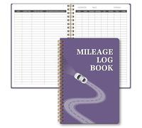 Auto Mileage Log Book for Personal or Business, Vehicle Maintenance Log Book for Car, Miles Log Book for Taxes, Car Mileage Log Book for Expense Rocord Notebook, 5.9"x 8.6"