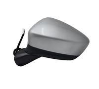 Auto Mirror Assy OEM: 69-18Z 69-12Z 8Pins Auto Electric Folding Steering Lamp Lens Adjustment Lens Demisting For Mazda CX5 2012-2015 Rear View Mirror Assembly(Silvery Left 8-Pins)