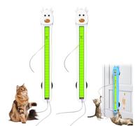Auto Motion Flying Rope Cat Toy, Automatic Electric Wall Mounted Interactive Cat Toy for Indoor Cats, Interactive Cats for Hands-Free Exercise and Boredom Relief & Daily Exercise (2a)