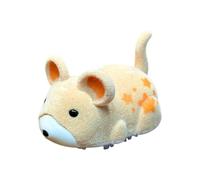 Auto Moving Plush Hamster Cats Chasing Toy Simulated Action Interactive Indoor Exercise Device For Table Floor Battery Operated Small Animal Toy