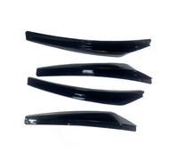 Auto Mudguard For Universal 4pcs Car Wheel Eyebrow Arch Trim Lips Strips Auto Side Fender Extension Protection Decoration Accessories