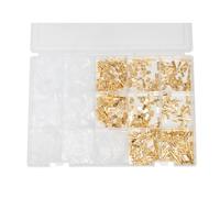 AUTO OCCASION 640Pcs 2.8/4.8/6.3mm Quick Splice Male and Female Wire Spade Connector Crimp Terminal Block Assortment Kit for Car Audio Speaker Electrical Wiring