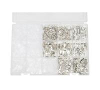 AUTO OCCASION 640Pcs 2.8/4.8/6.3mm Quick Splice Male and Female Wire Spade Connector Crimp Terminal Block Assortment Kit for Car Audio Speaker Electrical Wiring