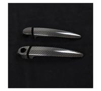Auto Outer Door Handle Replacement for BMW M2 F87 M4 F82 M3 F80 M2C LHD 4pcs Carbon Fiber Car Exterior Door Handle Grab Cover Trim Sticker Styling Car Door Cup Handle (Color : No Sensor)(No Sensor)