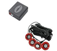 Auto parts 13mm Plane Sensor For Rear Bumper Adjustable Depth 16mm Parking Sensor To Assist Rear Radar Bumper Systems Car Reverse Parking Sensors(Sliver)