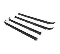 Auto Parts 1Set Inner Outer Car Door Window Seal Belt for Ford F250 F350 1987-1997
