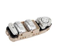 Auto parts and components Power Window Switch Electric Window Switch For Benz W205 2014-2018(Beige)